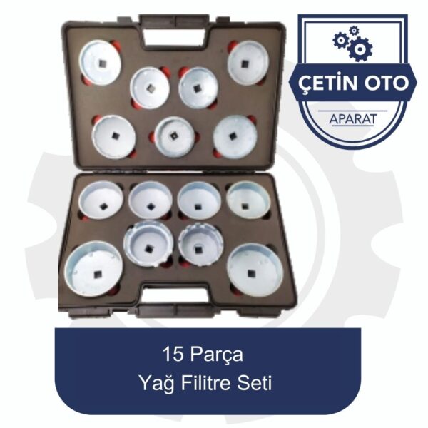 15 Parca Yağ Filitre Seti