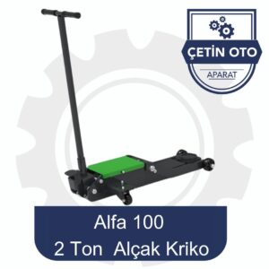 ALFA 2 TON ALÇAK ŞASE KRİKO