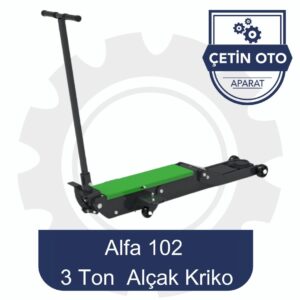ALFA 3 TON ALÇAK ŞASE KRİKO