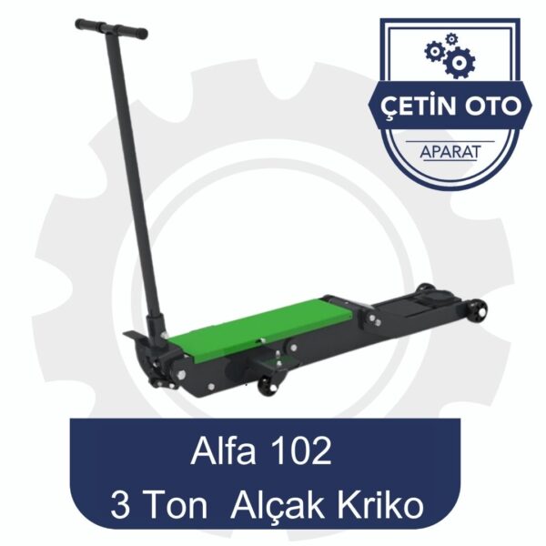 ALFA 3 TON ALÇAK ŞASE KRİKO