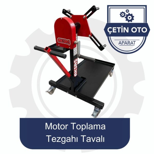 Motor Toplama Tezgahi Tavalı Çevirmeli Yeni Model